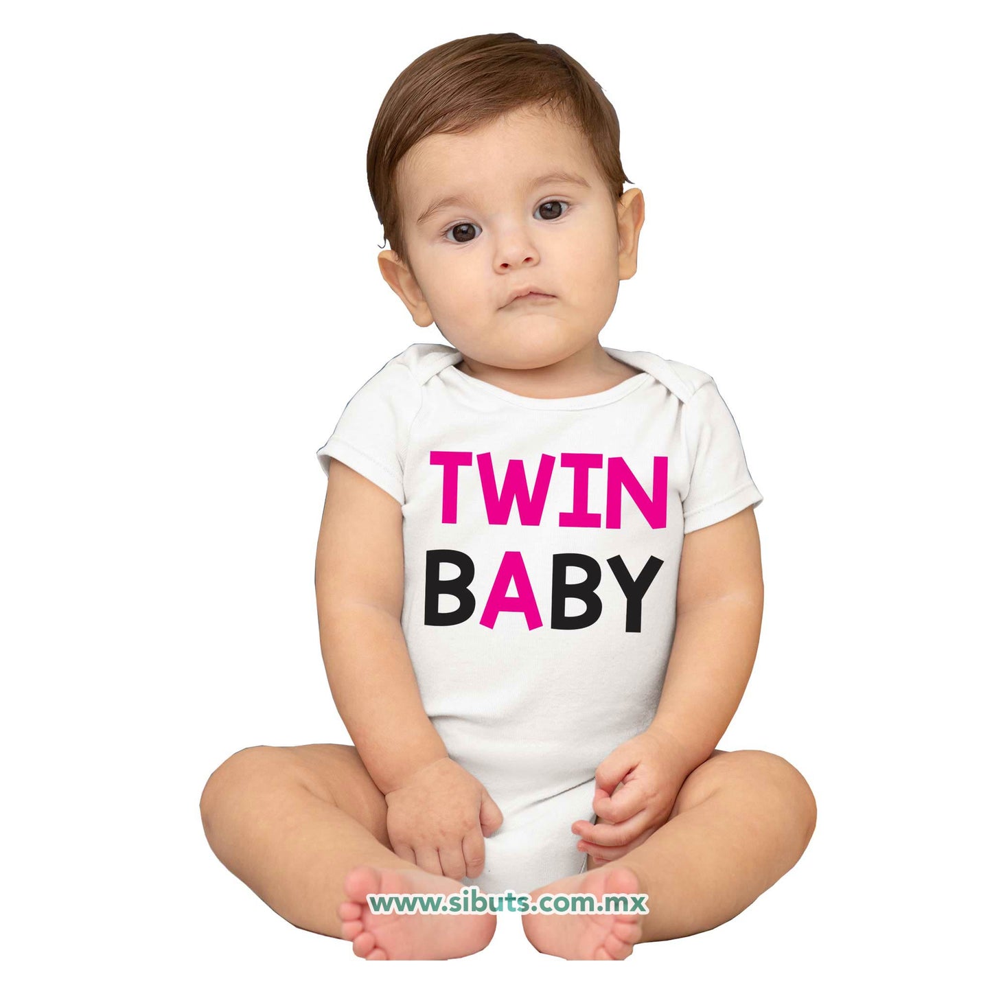 Pañalero Bebé Gemelos Twin Baby Rosa