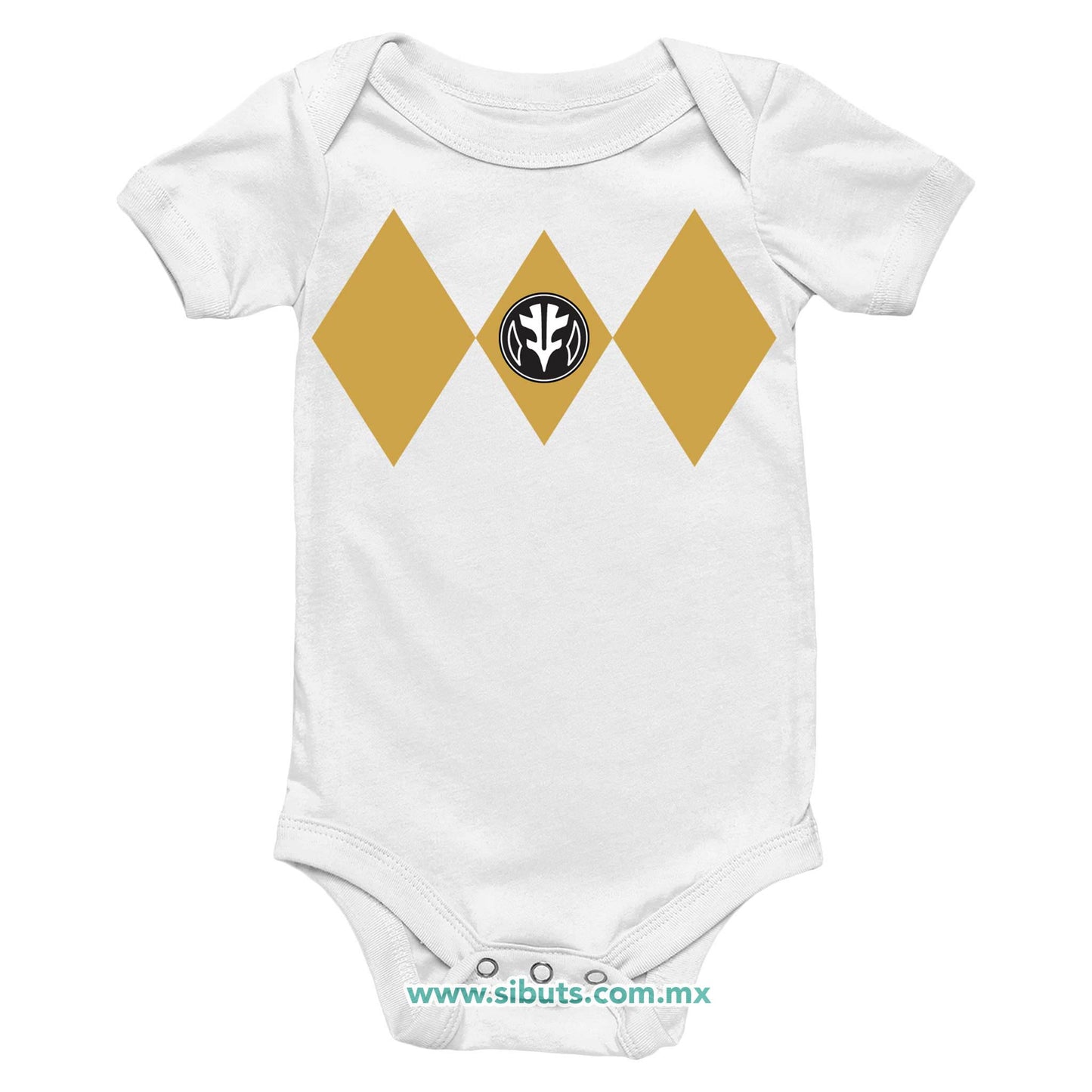Pañalero Bebé Power Ranger Blanco
