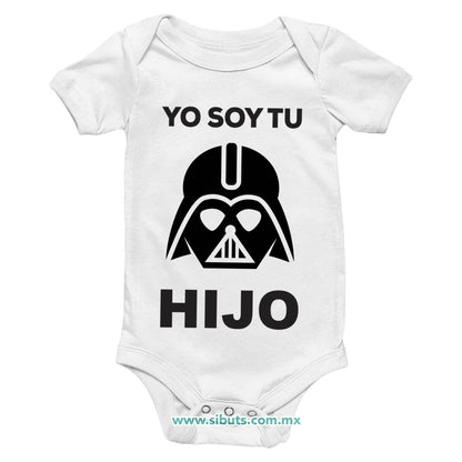 Pañalero Bebé Star Wars Darth Vader Yo Soy Tu Hijo