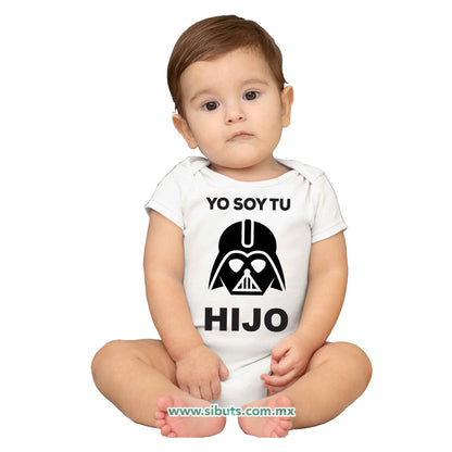 Pañalero Bebé Star Wars Darth Vader Yo Soy Tu Hijo