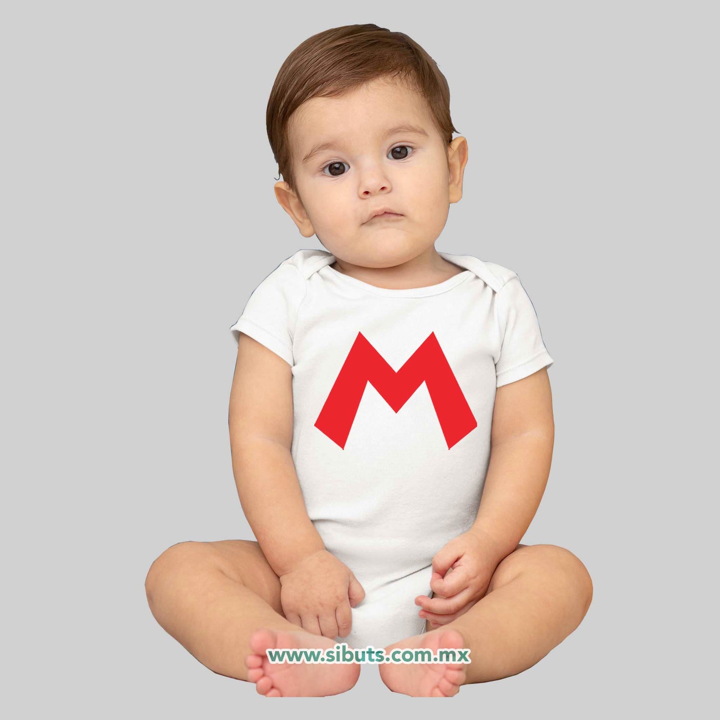 Pañalero Bebé Super Mario Bross Rojo