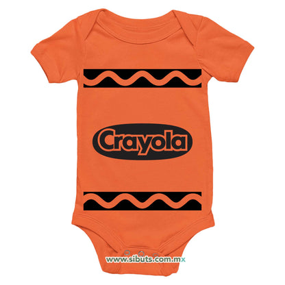 Pañalero Bebé Crayola Naranja