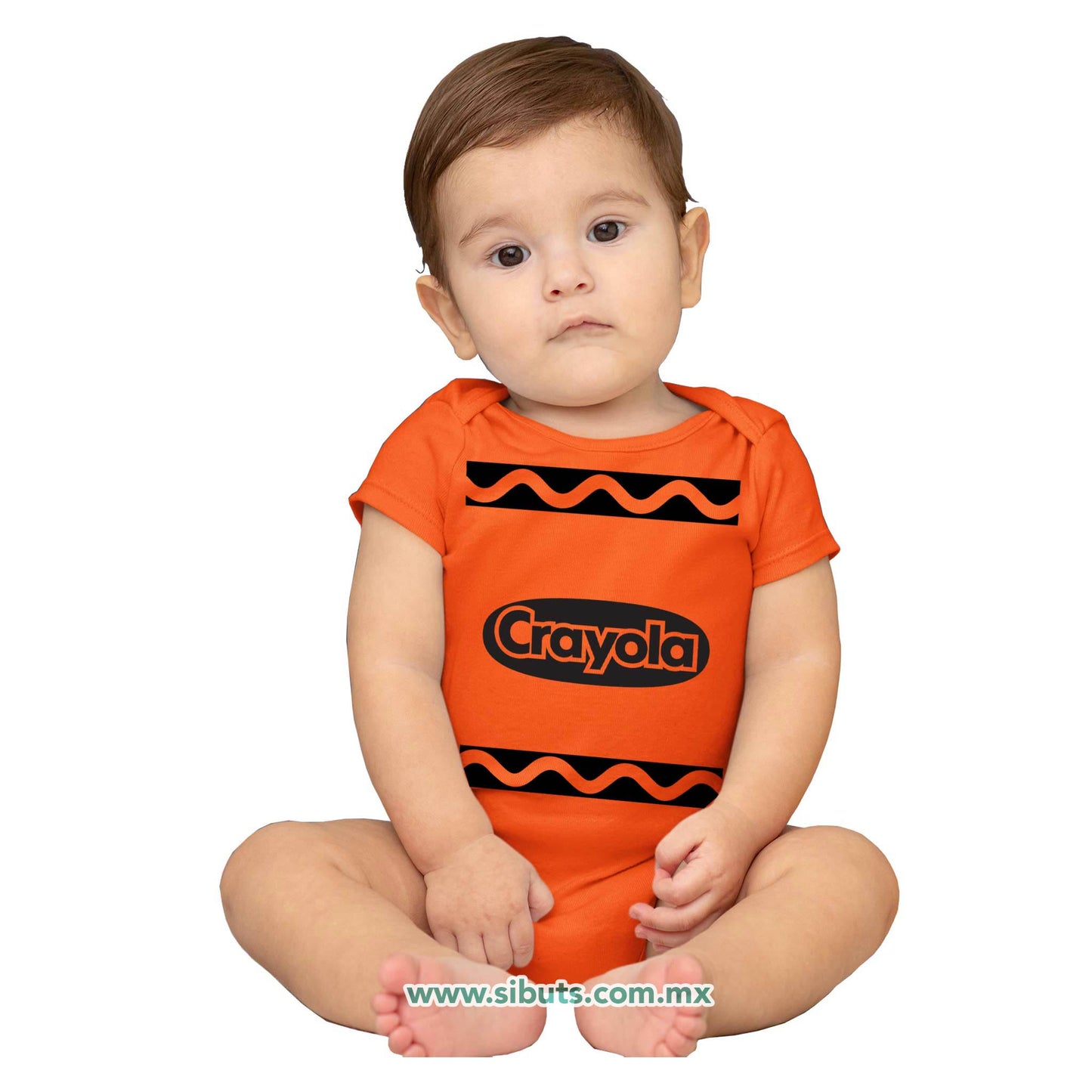 Pañalero Bebé Crayola Naranja