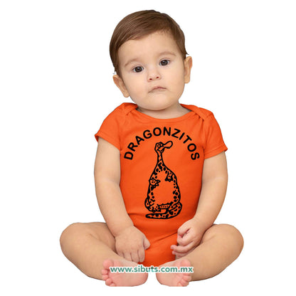 Pañalero Bebé Dulces Dragonzito Naranja