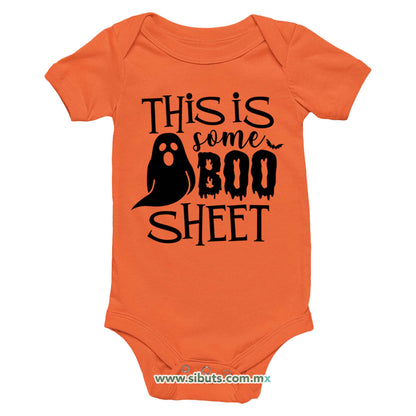Pañalero Bebé Halloween This Is Some Boo Sheet