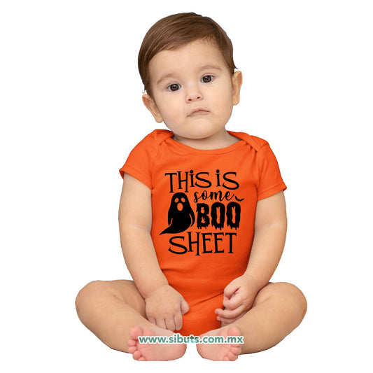 Pañalero Bebé Halloween This Is Some Boo Sheet