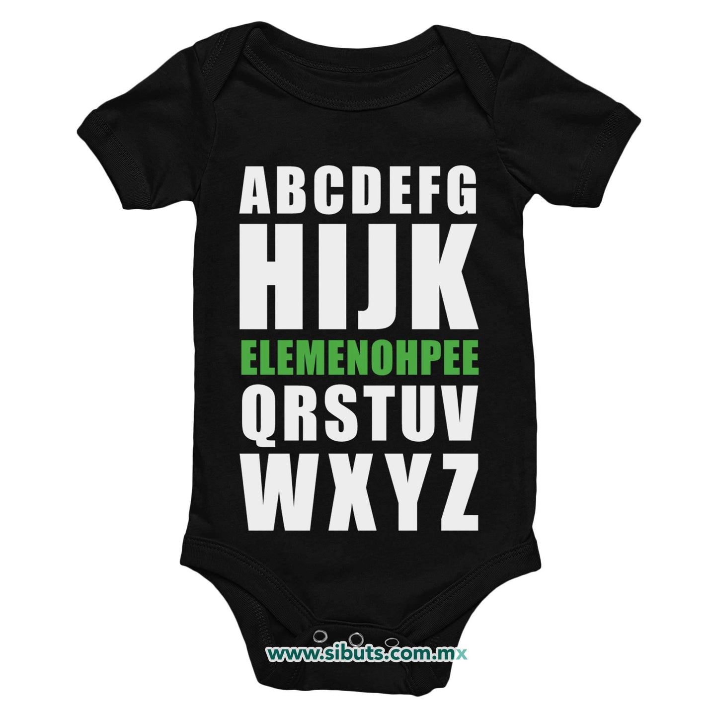 Pañalero Bebé Abecedario