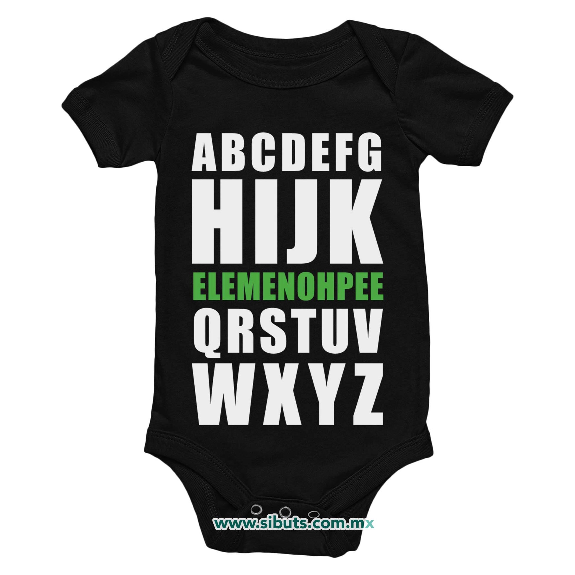 Pañalero Bebé Abecedario