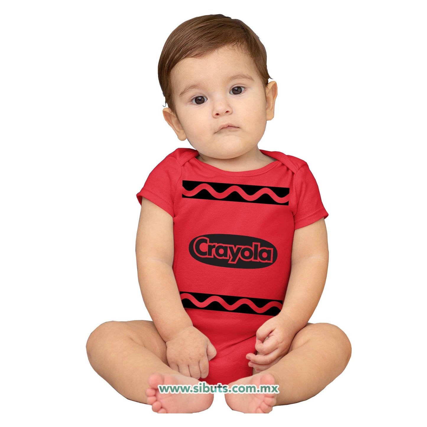 Pañalero Bebé Crayola Rojo