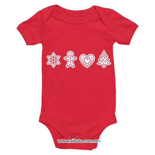 Pañalero Bebé Galletas De Jengibre Navidad