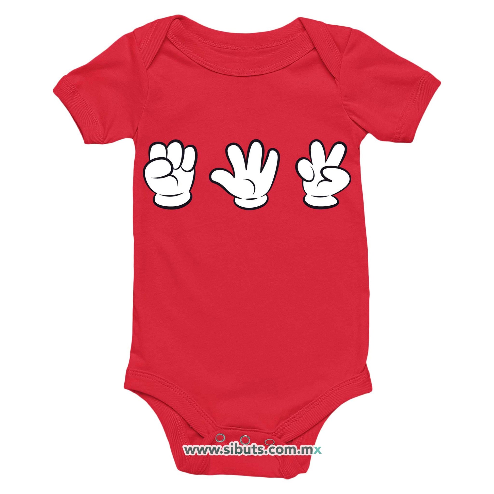 Pañalero Bebé Juego Piedra Papel O Tijera