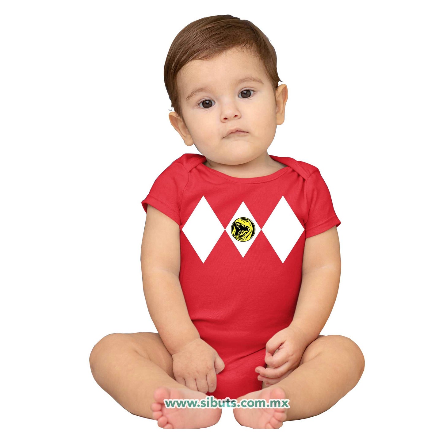 Pañalero Bebé Power Ranger Rojo