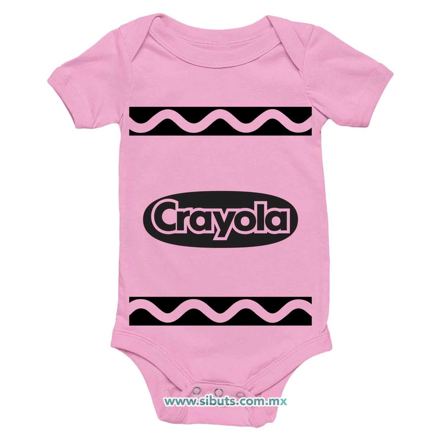 Pañalero Bebé Crayola Rosa