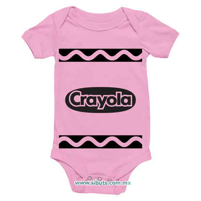 Pañalero Bebé Crayola Rosa