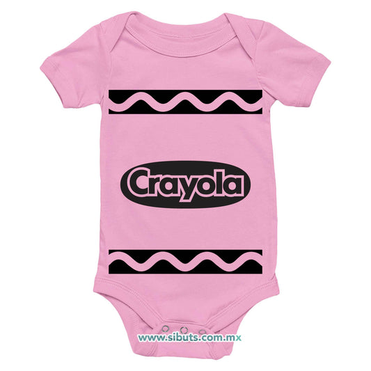 Pañalero Bebé Crayola Rosa