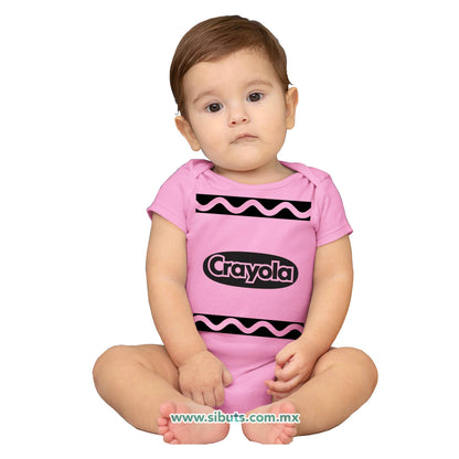 Pañalero Bebé Crayola Rosa