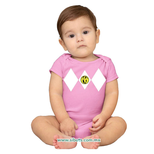 Pañalero Bebé Power Ranger Rosa