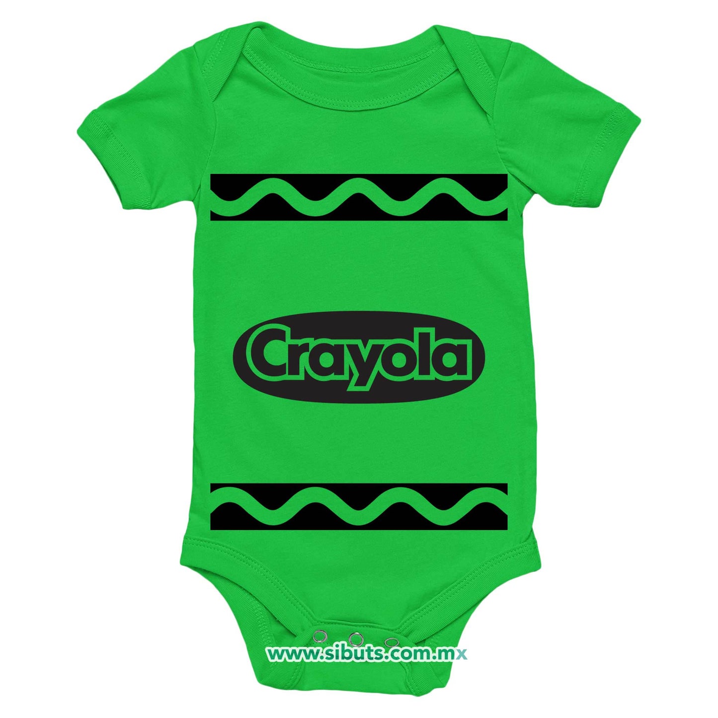 Pañalero Bebé Crayola Verde