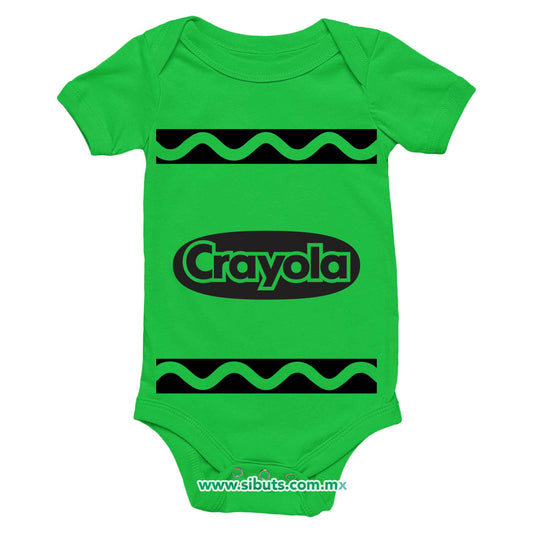 Pañalero Bebé Crayola Verde