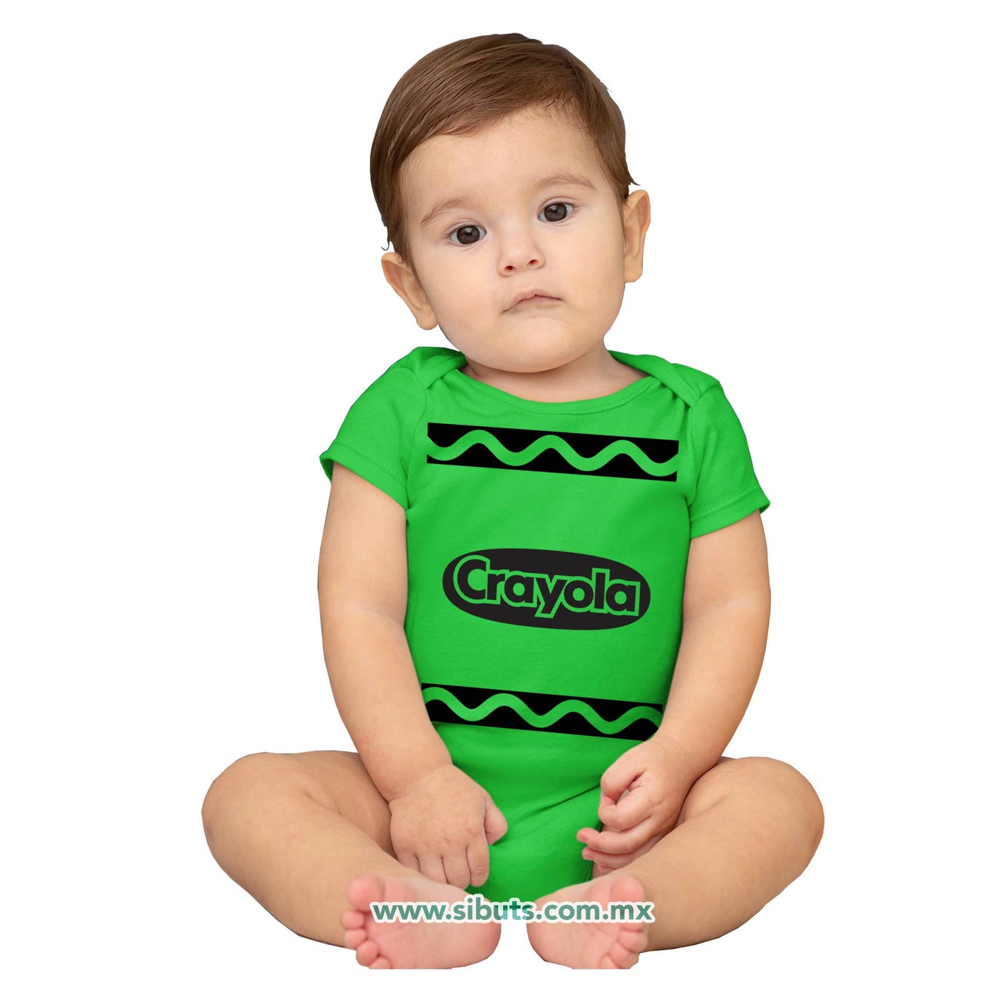 Pañalero Bebé Crayola Verde