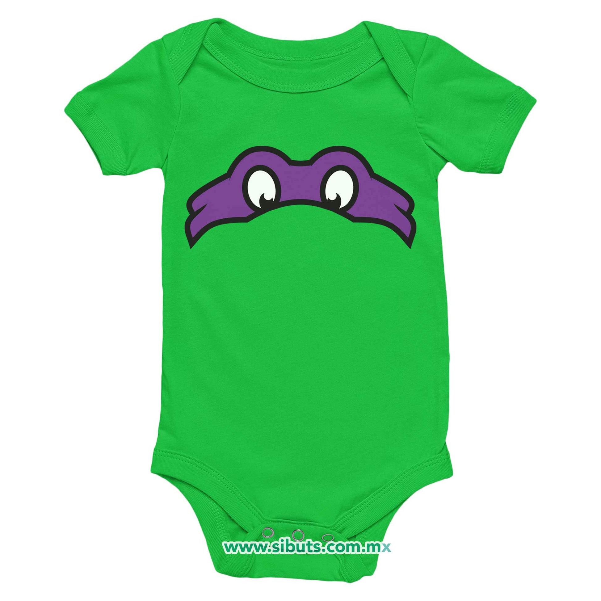 Pañalero Bebé Antifaz Tortuga Ninja Donatelo