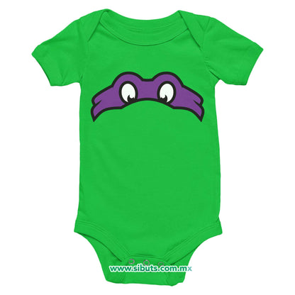 Pañalero Bebé Antifaz Tortuga Ninja Donatelo