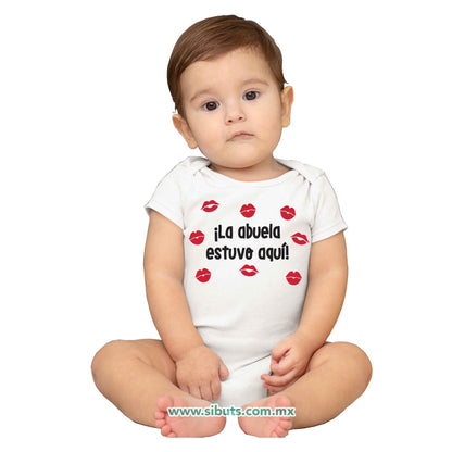 Pañalero Bebé La Abuela Estuvo Aquí