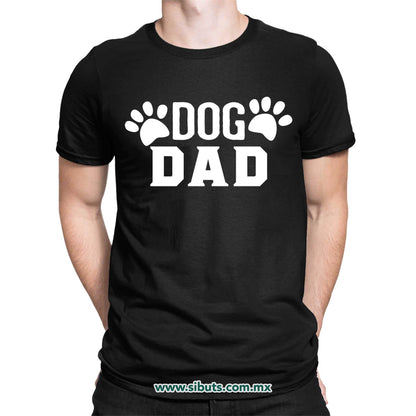 Playera Hombre Dog Dad Papá De Perro