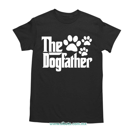 Playera Hombre Papá The Dogfather