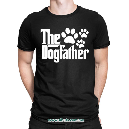 Playera Hombre Papá The Dogfather