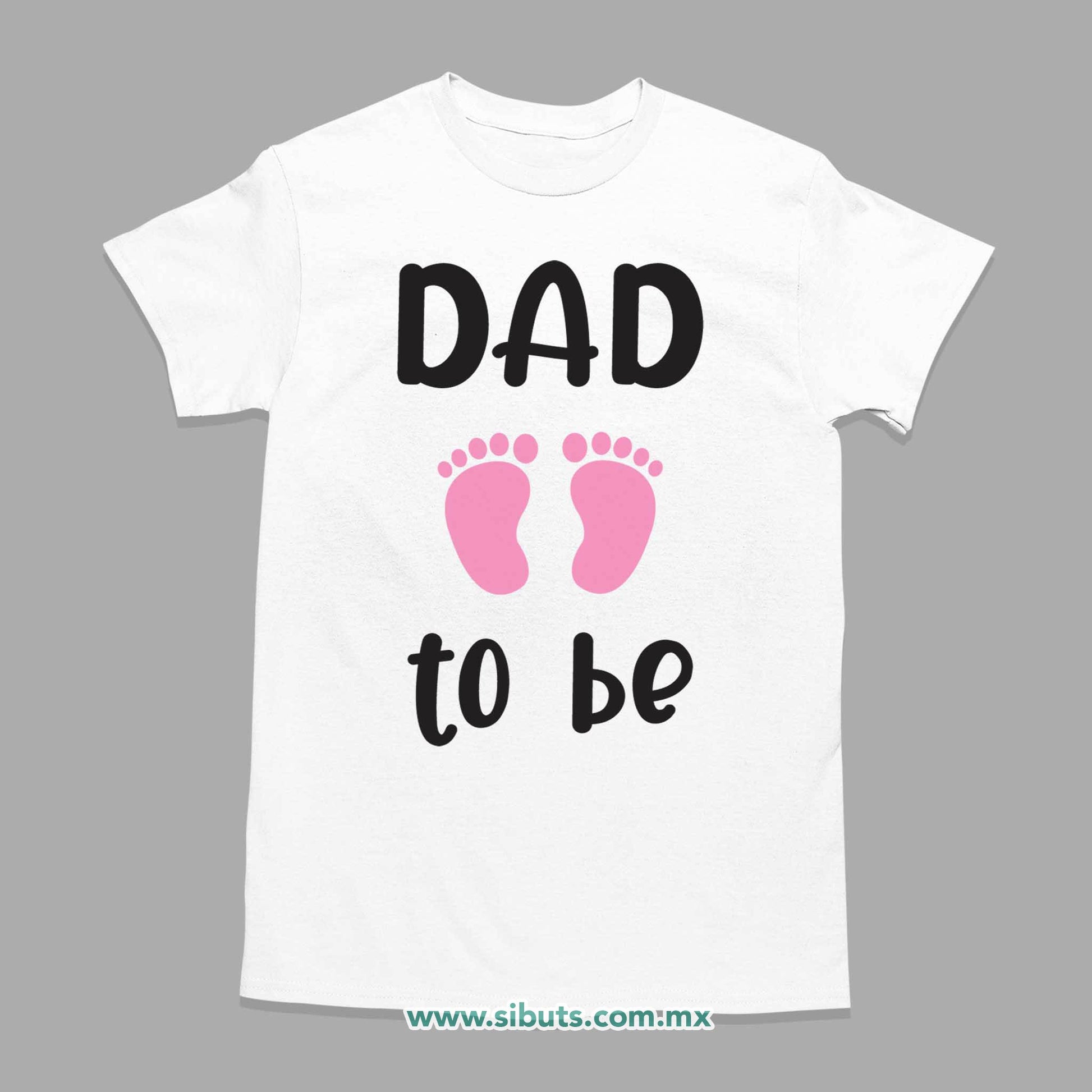 Playera Hombre Sex Reveal Dad To Be Niña