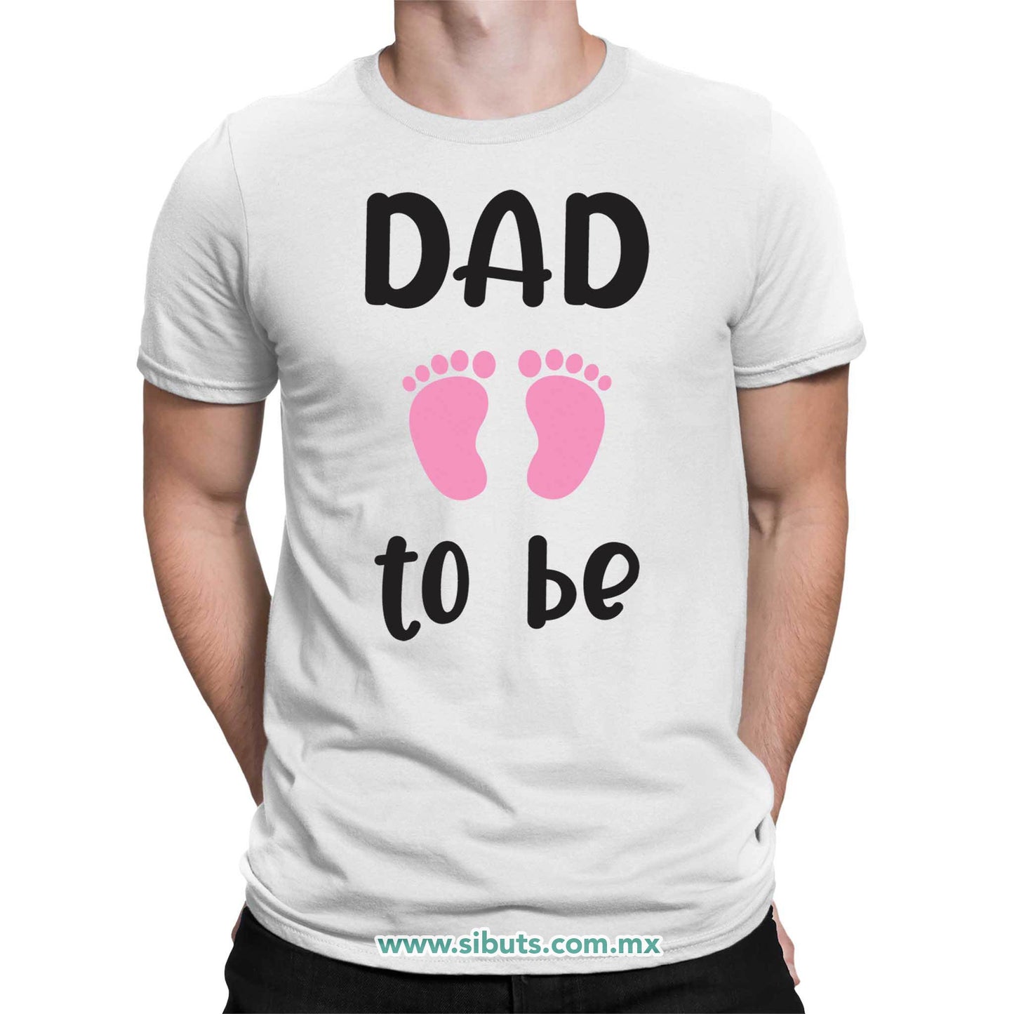 Playera Hombre Sex Reveal Dad To Be Niña
