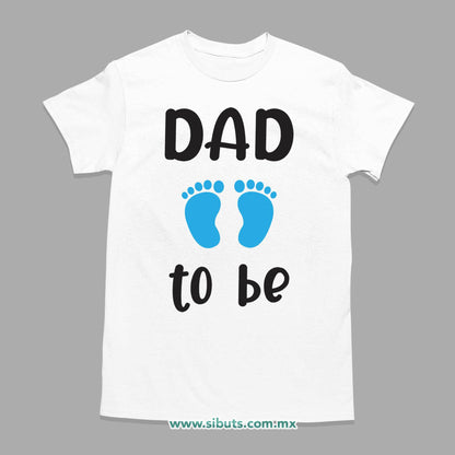 Playera Hombre Sex Reveal Dad To Be Niño