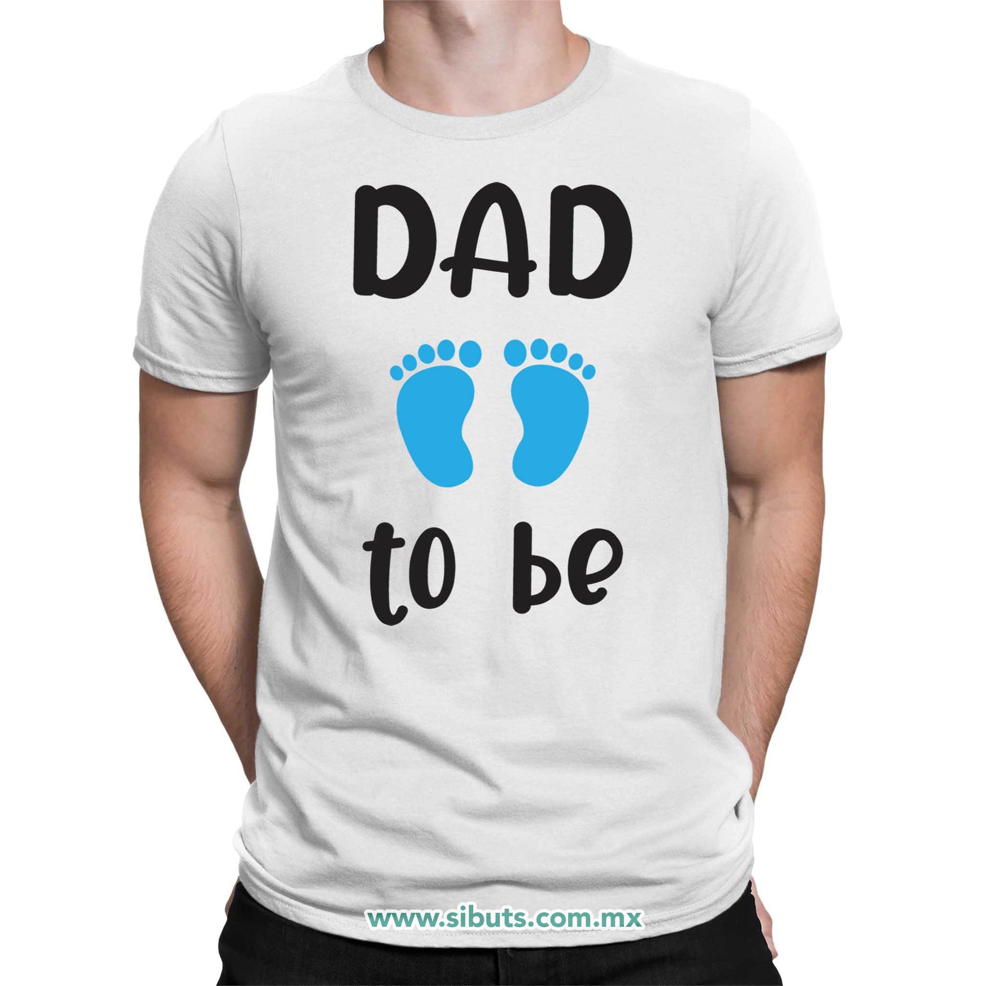 Playera Hombre Sex Reveal Dad To Be Niño