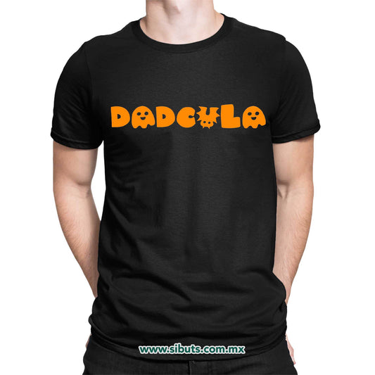Playera Hombre Papá Halloween DadCula