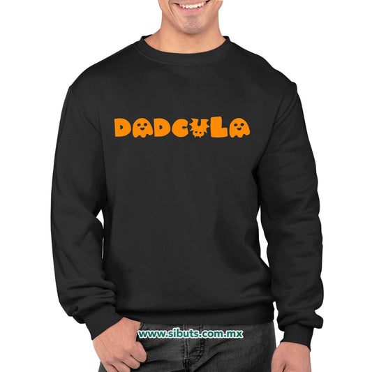 Sudadera Hombre Cuello Redondo Papá Halloween DadCula