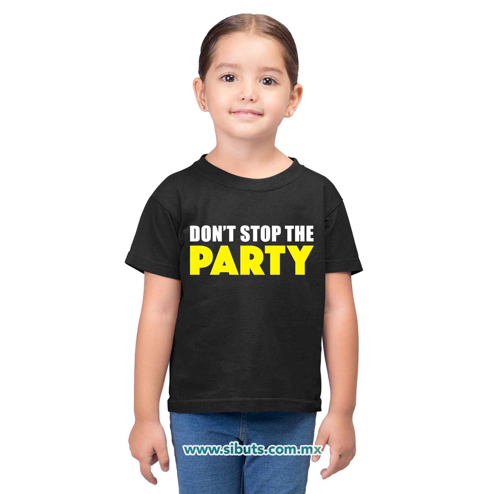 Playera Niño Don´t Stop The Party