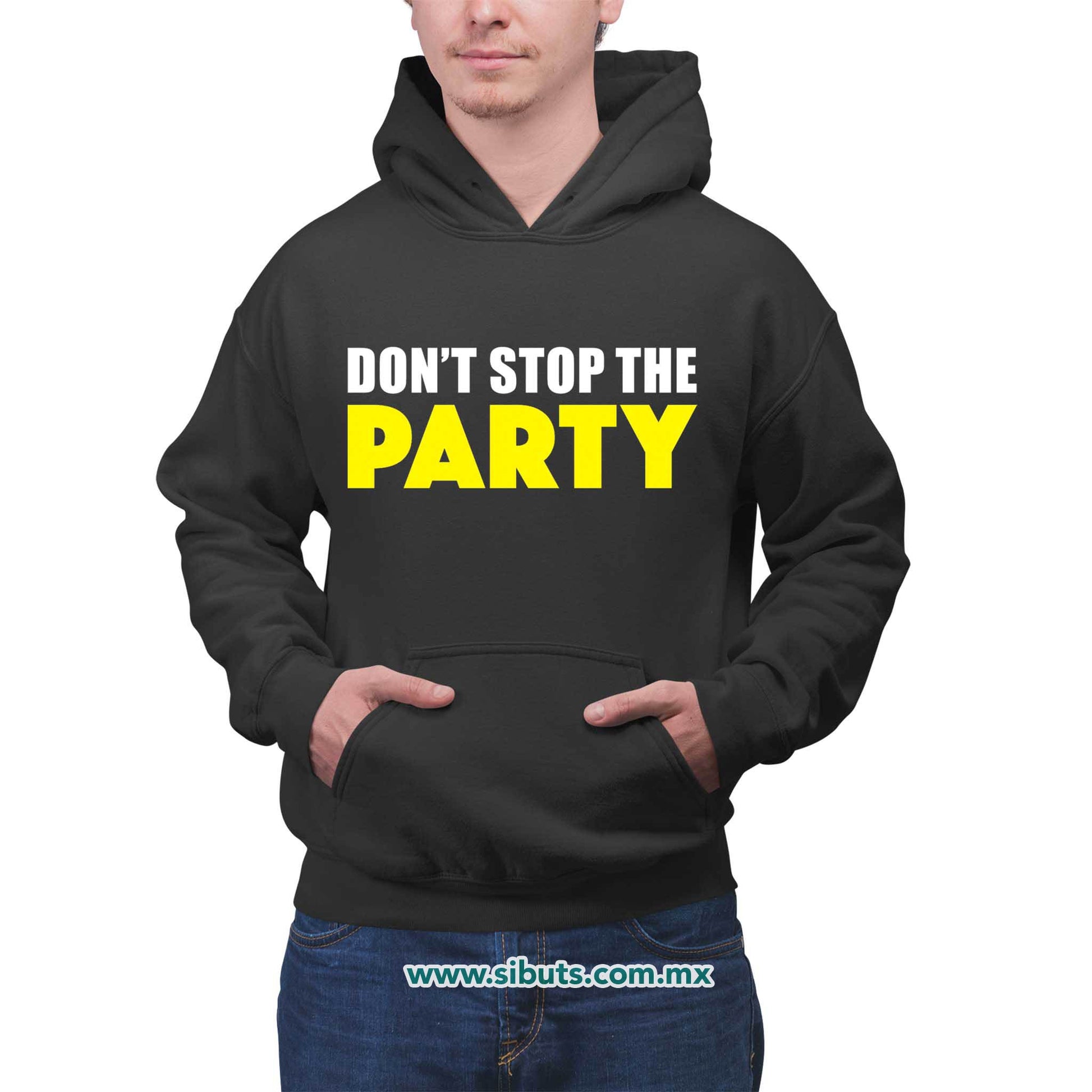 Sudadera Hombre Gorro Don´t Stop The Party