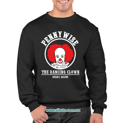 Sudadera Hombre Cuello Redondo It Eso Pennywise