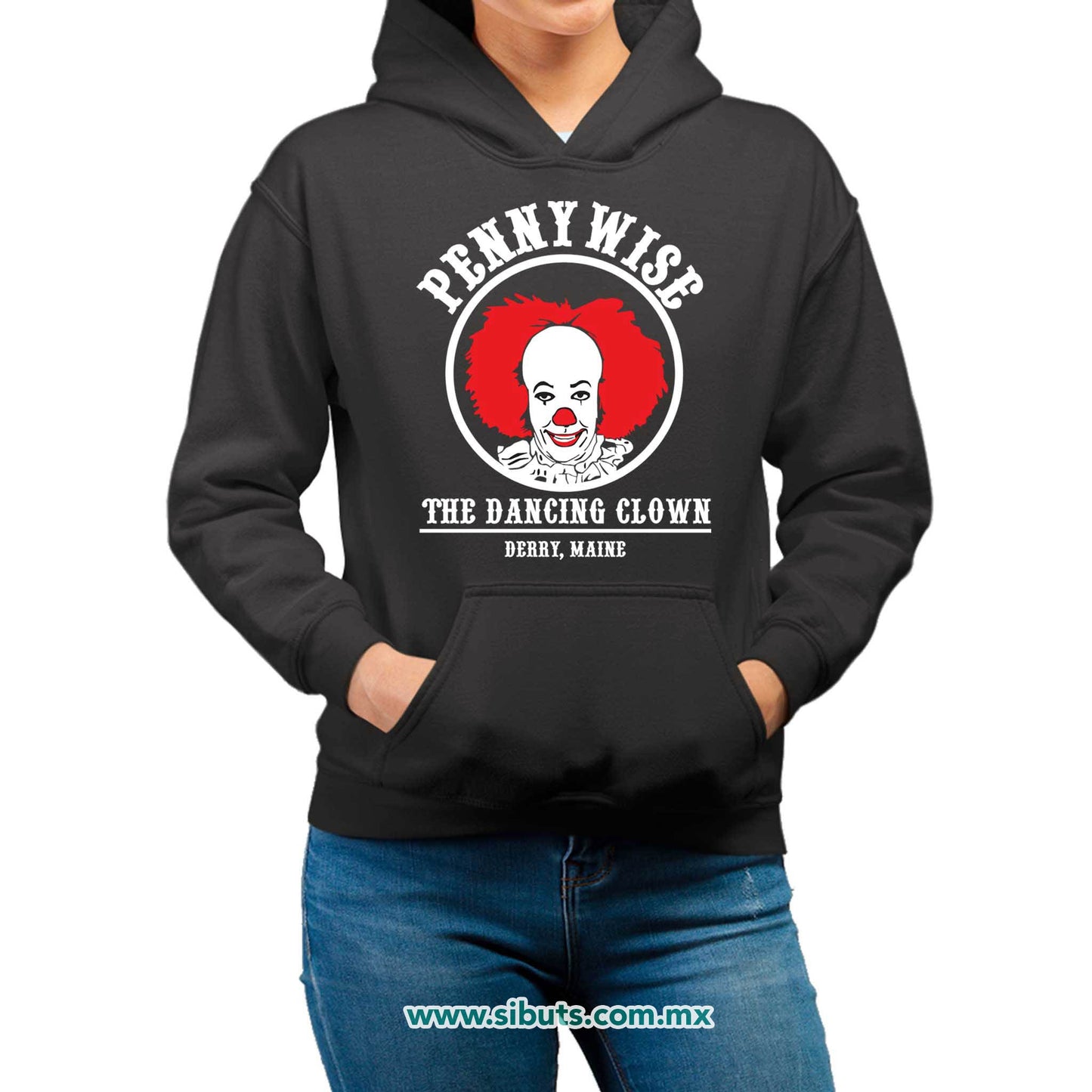 Sudadera Mujer Gorro It Eso Pennywise