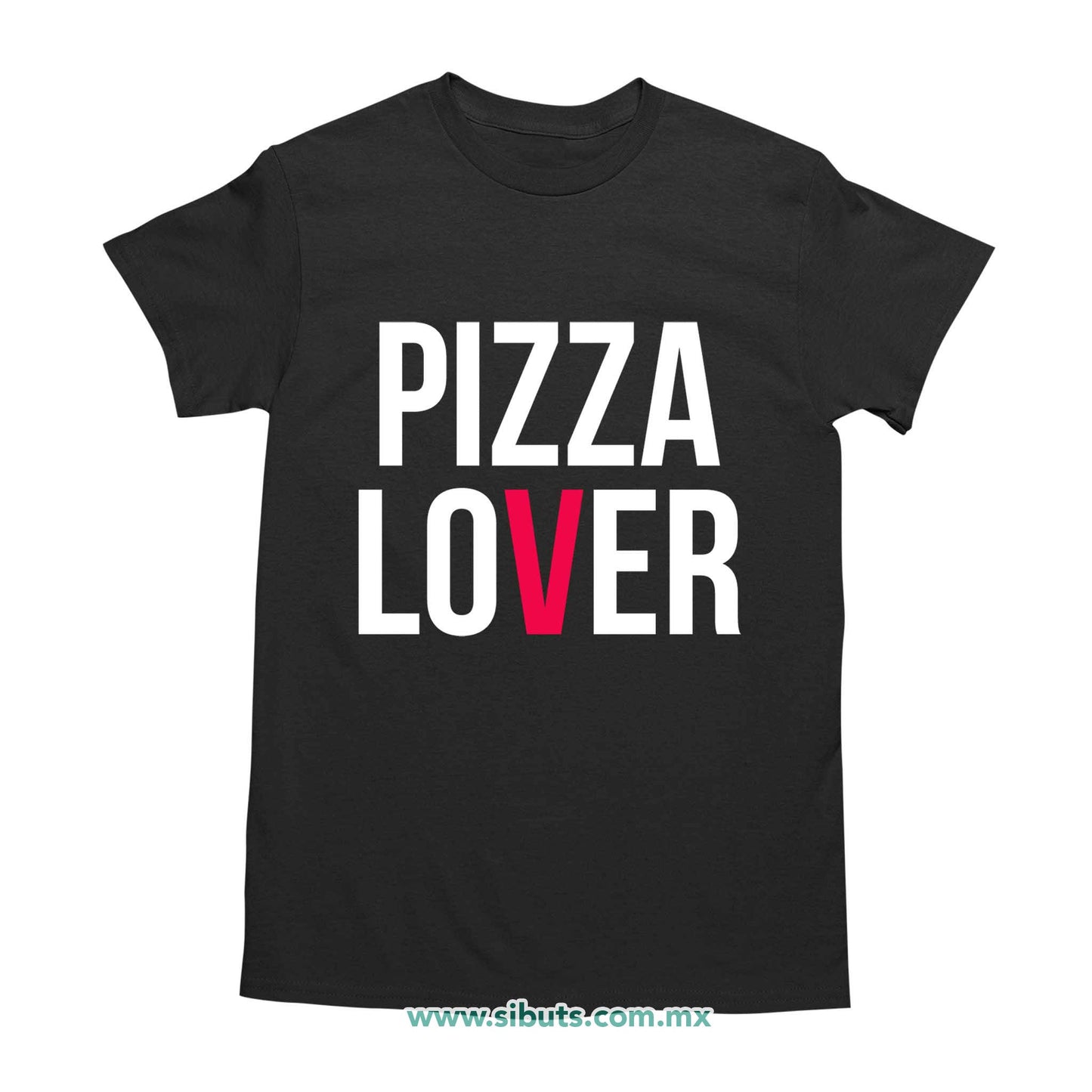 Playera Hombre Pizza Lover