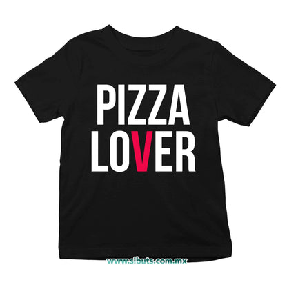 Playera Niño Pizza Lover