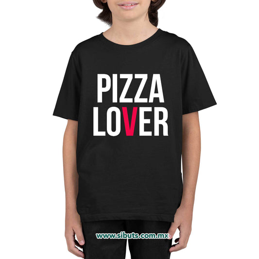 Playera Niño Pizza Lover