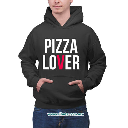Sudadera Hombre Gorro Pizza Lover