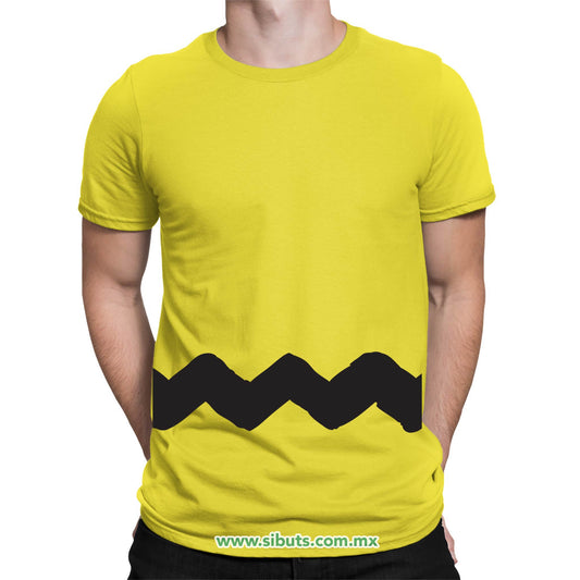 Playera Hombre Charly Brown