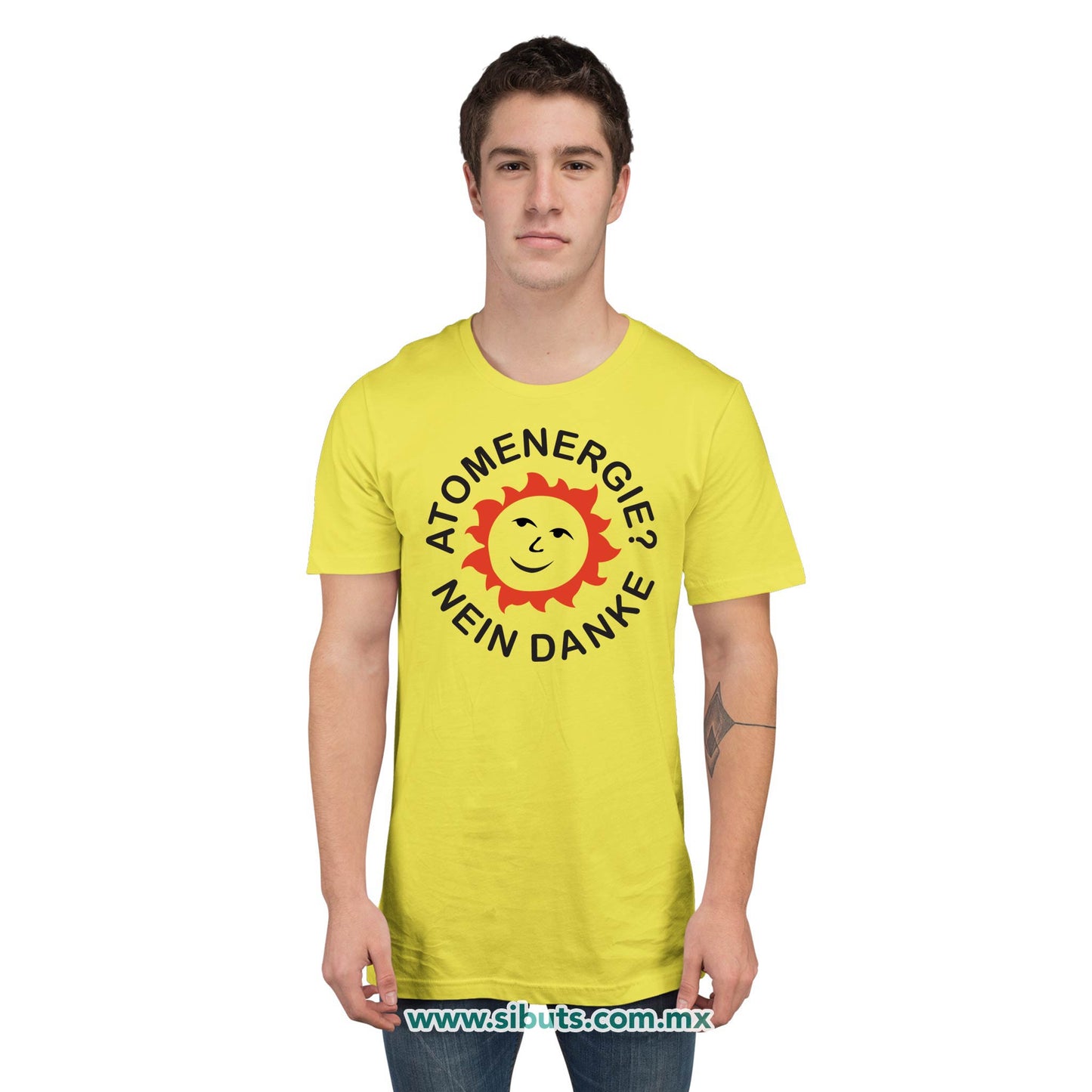 Playera Hombre Dark Atomenergie Nein Danke