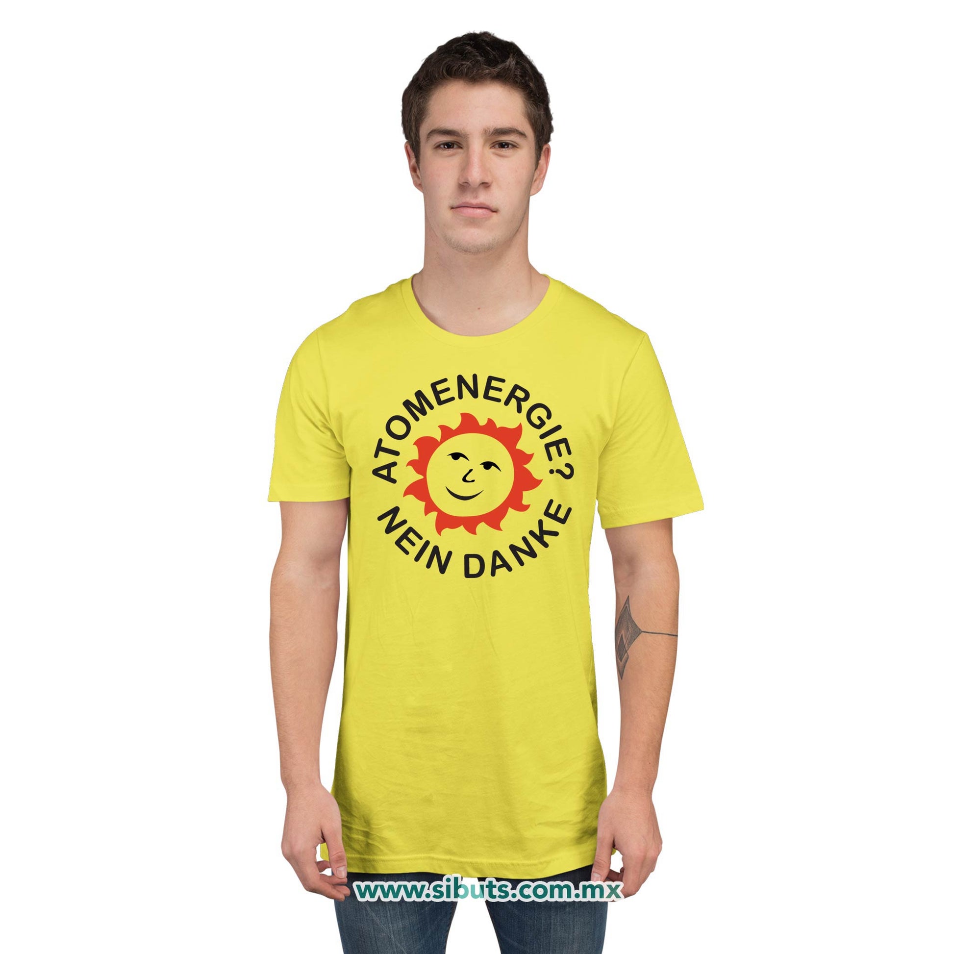 Playera Hombre Dark Atomenergie Nein Danke