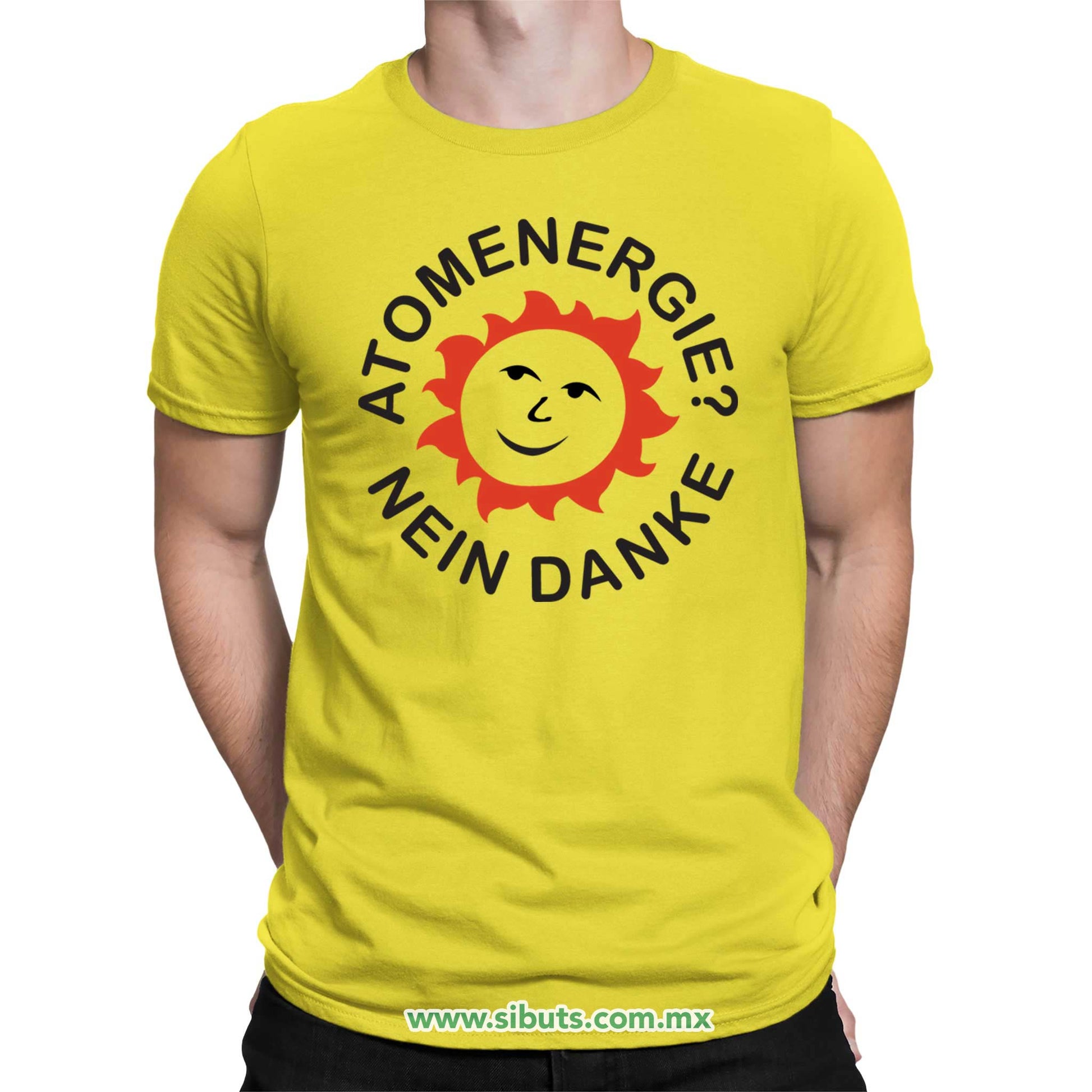 Playera Hombre Dark Atomenergie Nein Danke