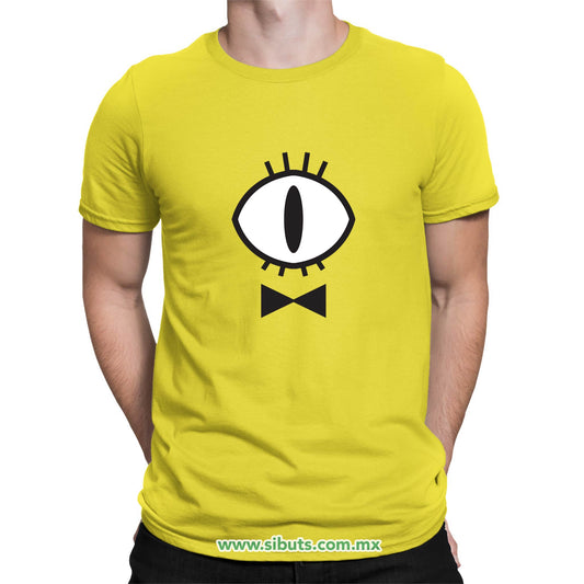 Playera Hombre Gravity Falls Bill