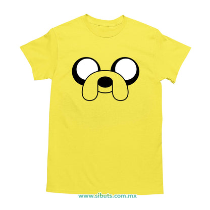 Playera Hombre Hora De Aventura Jake